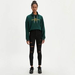 Levi’s Mile High Distressed Skinny Jeans